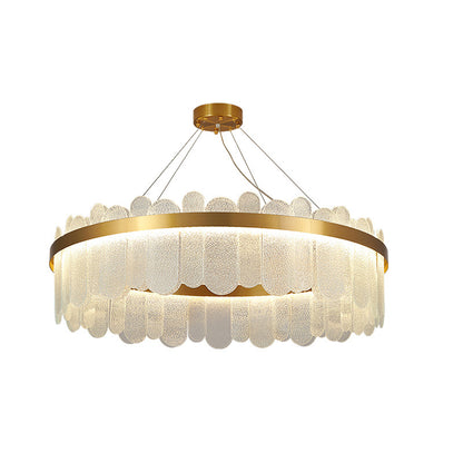 WOMO Circular Glass Chandelier-WM2409