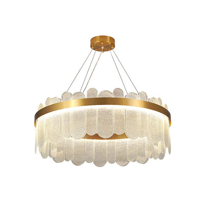 WOMO Circular Glass Chandelier-WM2409