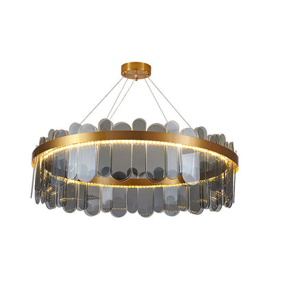 WOMO Circular Glass Chandelier-WM2409