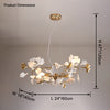 WOMO Gingko Ceramic Chandelier-WM2411 thumbnail