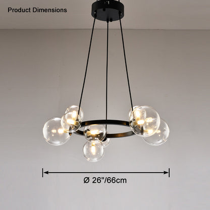 WOMO Round Bubble Chandelier-WM2412