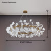 WOMO Gingko Round Chandelier-WM2414 thumbnail
