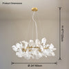 WOMO Gingko Round Chandelier-WM2414 thumbnail