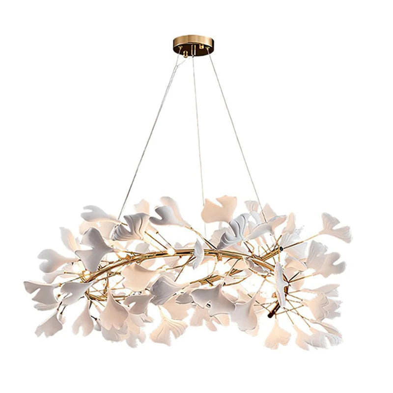 WOMO Gingko Spiral Chandelier-WM2416