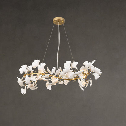 WOMO S-shaped Gingko Chandelier-WM2417