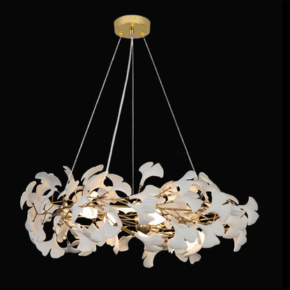 WOMO Gingko Round Chandelier-WM2418