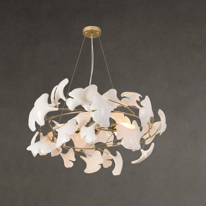 WOMO Gingko Round Chandelier-WM2418