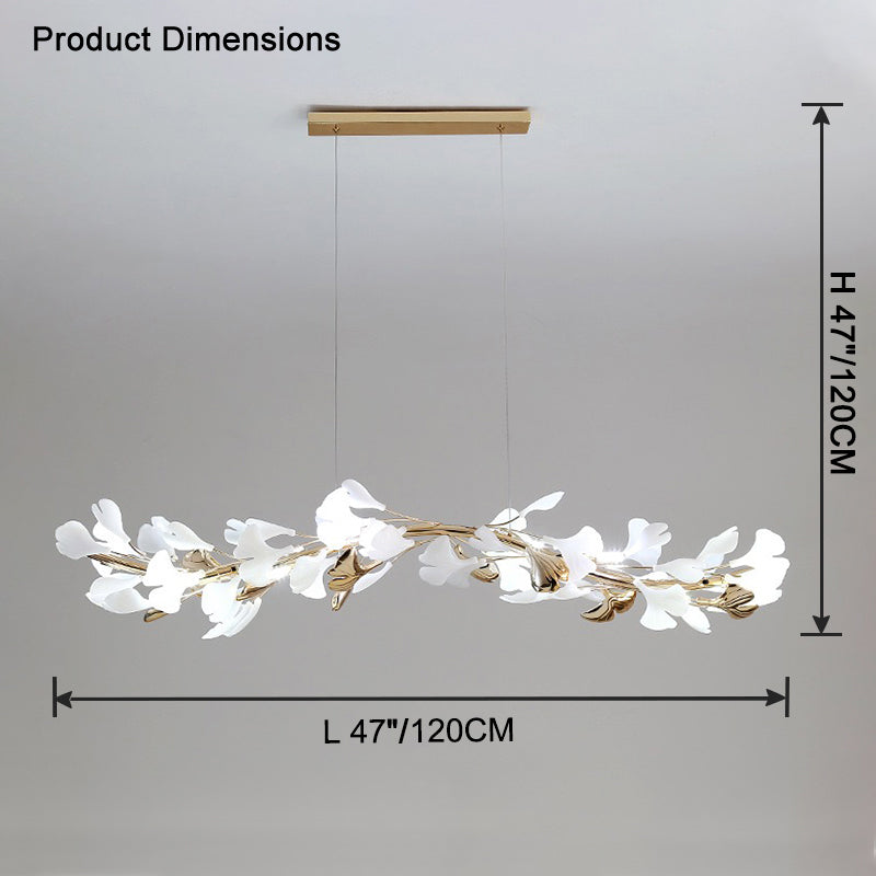 WOMO Gingko Linear Chandelier-WM2420