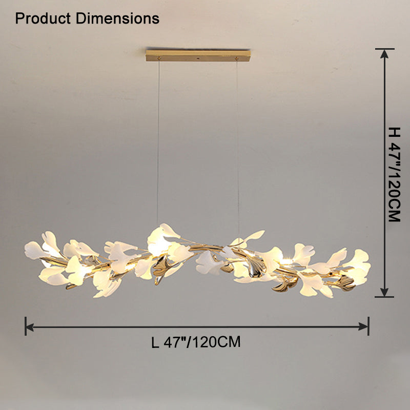 WOMO Gingko Linear Chandelier-WM2420