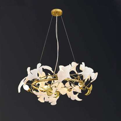 WOMO Gingko Round Chandelier-WM2422