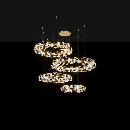 WOMO Gingko Circular Chandelier-WM2428