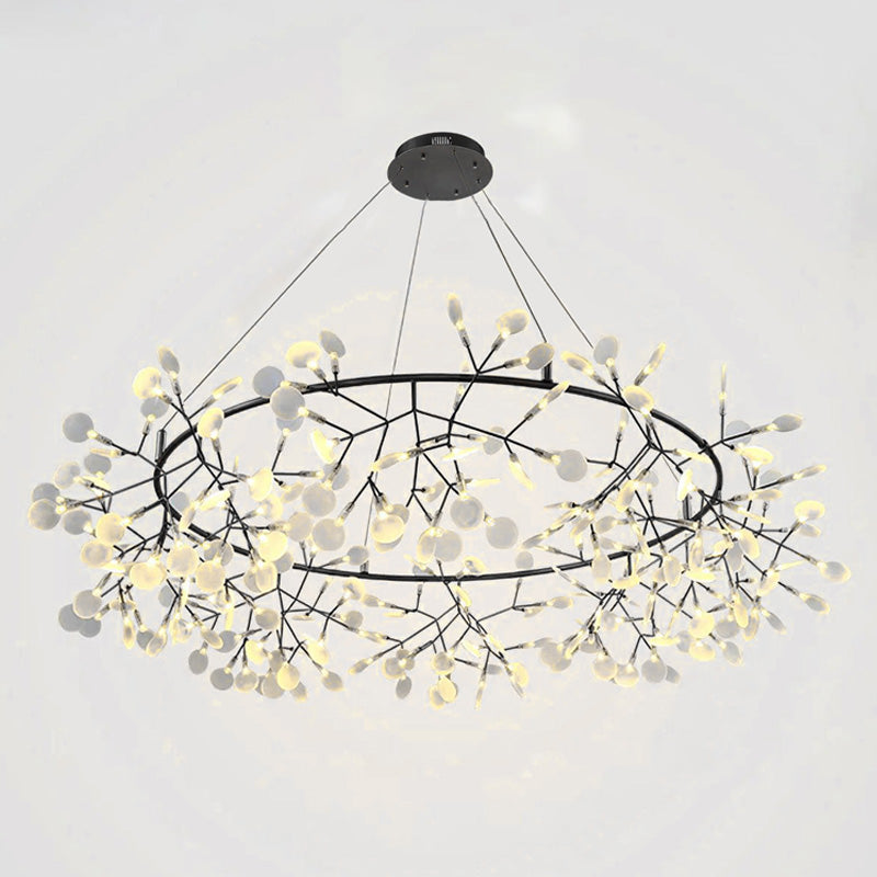 WOMO Heracleum/Firefly Round Chandelier-WM2435