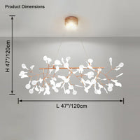 WOMO Heracleum/Firefly Linear Chandelier-WM2436
