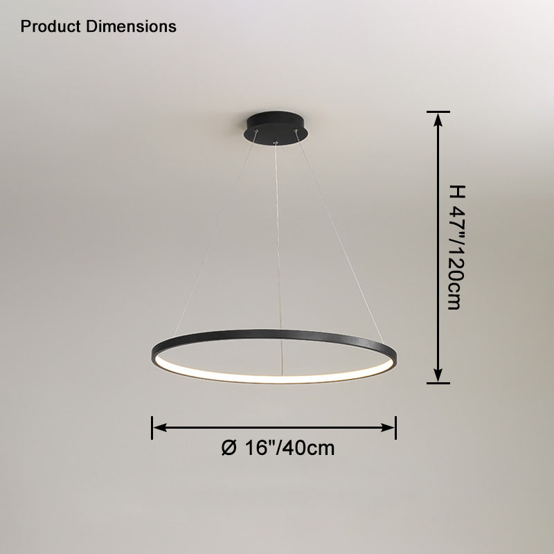 WOMO Circular Led Pendant Light-WM2445