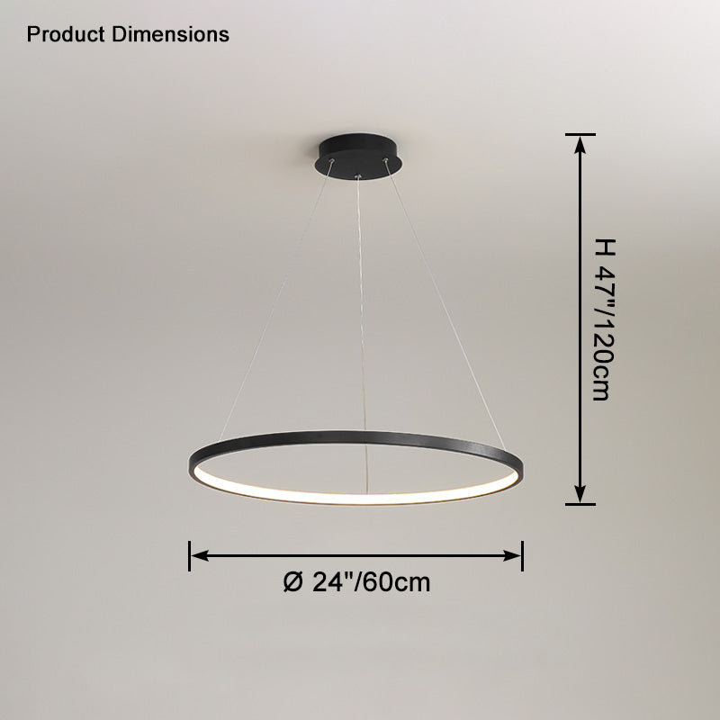 WOMO Circular Led Pendant Light-WM2445