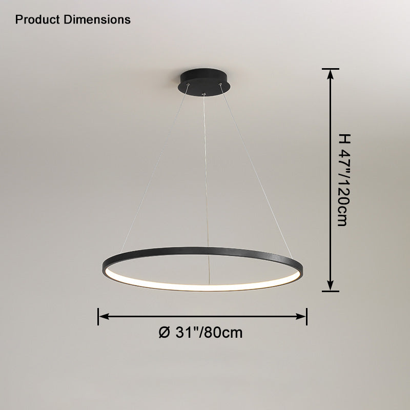 WOMO Circular Led Pendant Light-WM2445