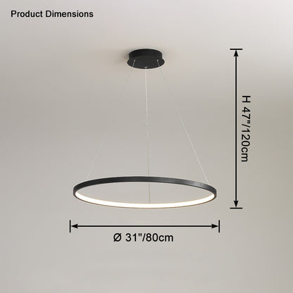 WOMO Circular Led Pendant Light-WM2445