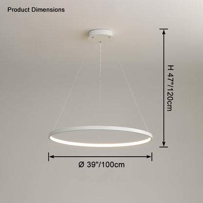 WOMO Circular Led Pendant Light-WM2445