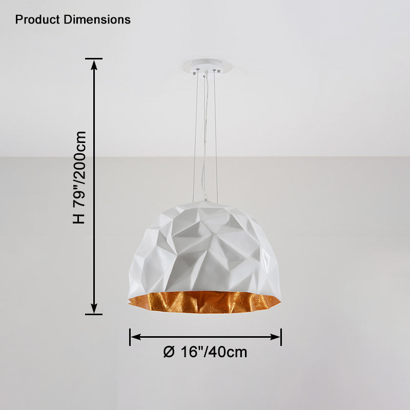 WOMO Abstract Dome Pendant Light-WM2448