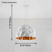 WOMO Abstract Dome Pendant Light-WM2448