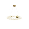 WOMO Pear Necklace Circular Chandelier-WM2449 thumbnail