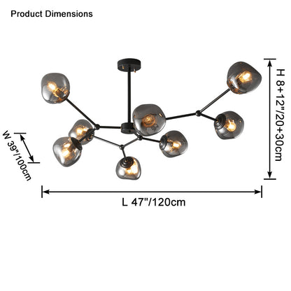 WOMO Branching Bubble Chandelier-WM2452