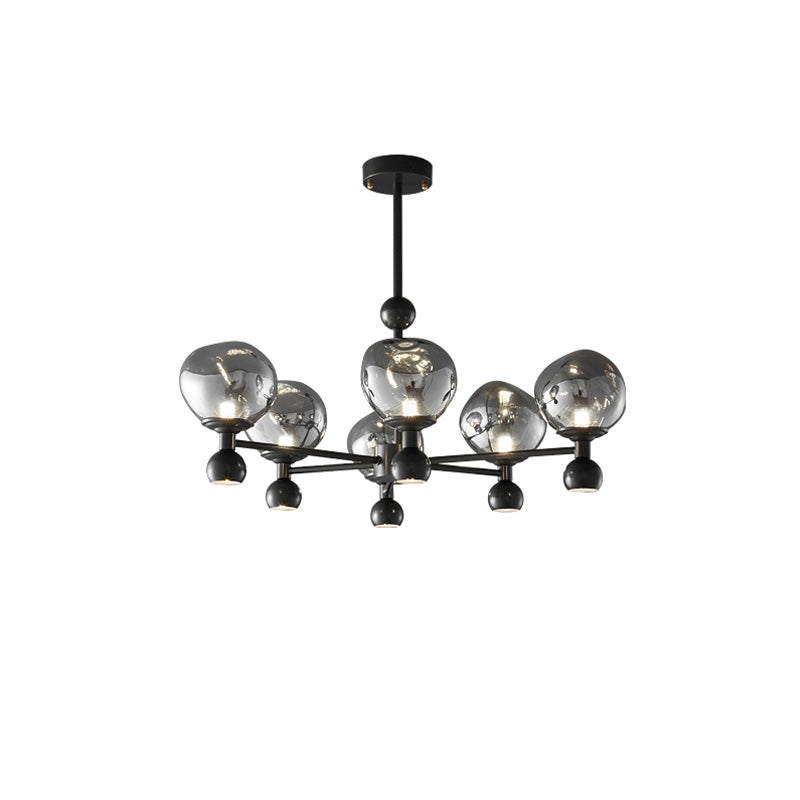 WOMO Glass Globe Chandelier-WM2454