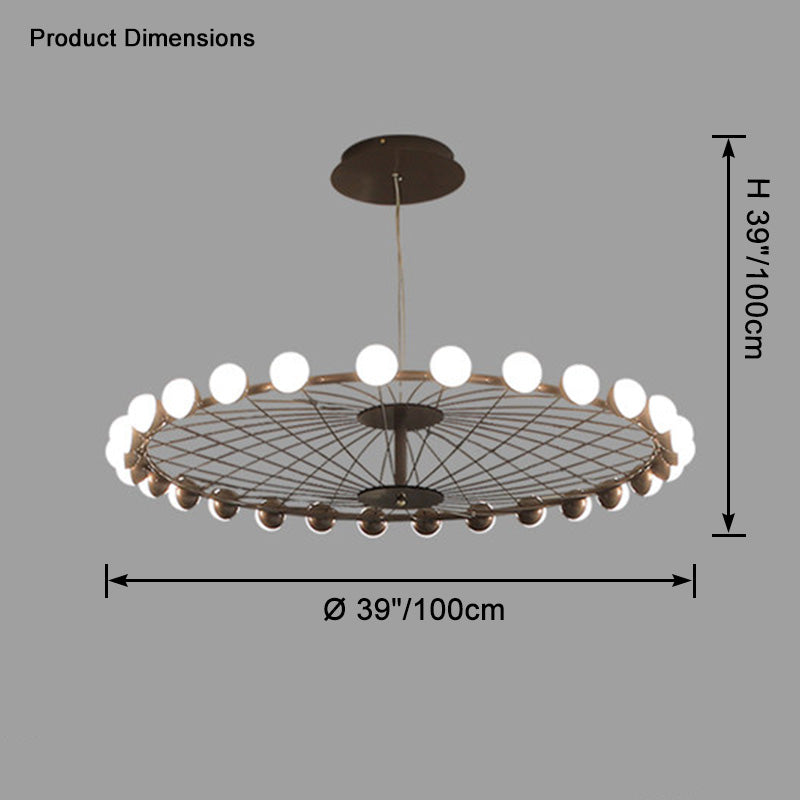 WOMO Ferris Wheel Chandelier-WM2455