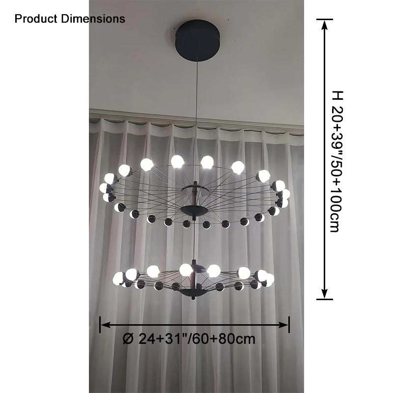 WOMO Ferris Wheel Chandelier-WM2455