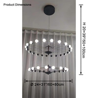 WOMO Ferris Wheel Chandelier-WM2455