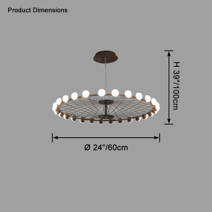 WOMO Ferris Wheel Chandelier-WM2455