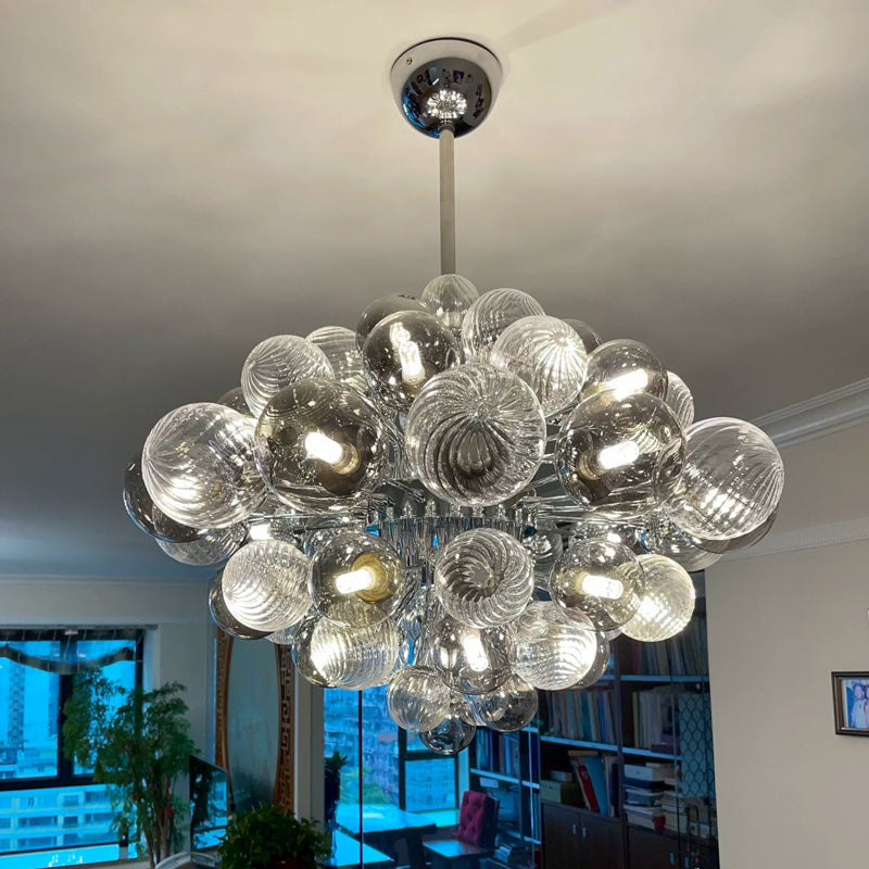 WOMO Glass Bubble Chandelier-WM2456