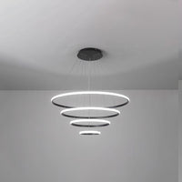 WOMO Tiered Circular Led Chandelier-WM2458