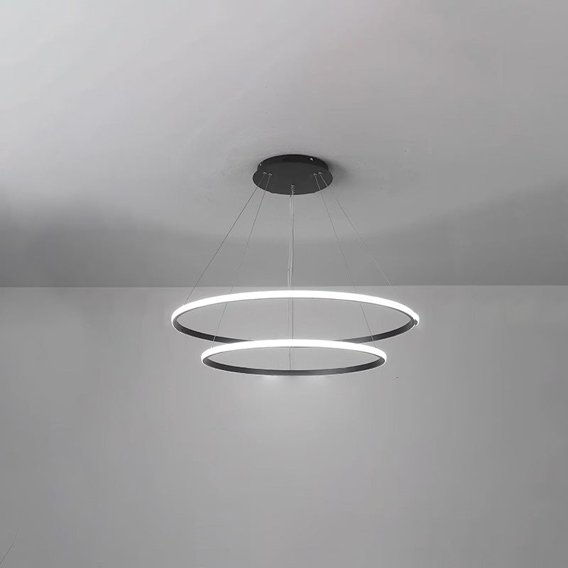 WOMO Tiered Circular Led Chandelier-WM2458