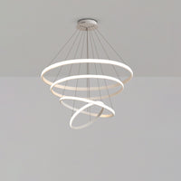 WOMO Tiered Circular Led Chandelier-WM2458