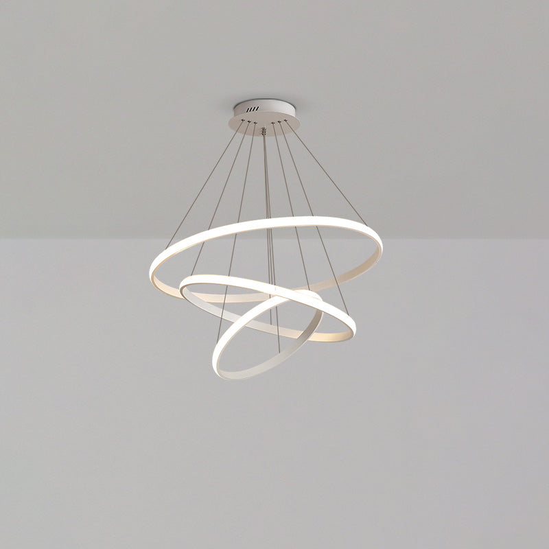 WOMO Tiered Circular Led Chandelier-WM2458