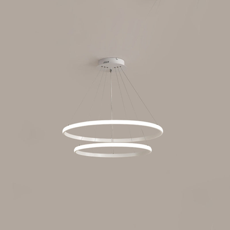 WOMO Tiered Circular Led Chandelier-WM2458