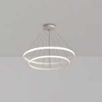 WOMO Tiered Circular Led Chandelier-WM2458
