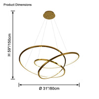 WOMO Infinity Led Chandelier-WM2462