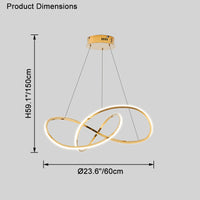WOMO Infinity Led Chandelier-WM2466
