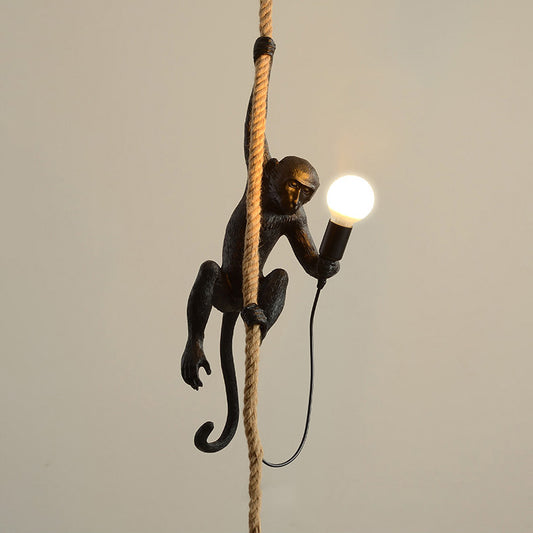 WOMO Monkey Rope Pendant Light-WM2467