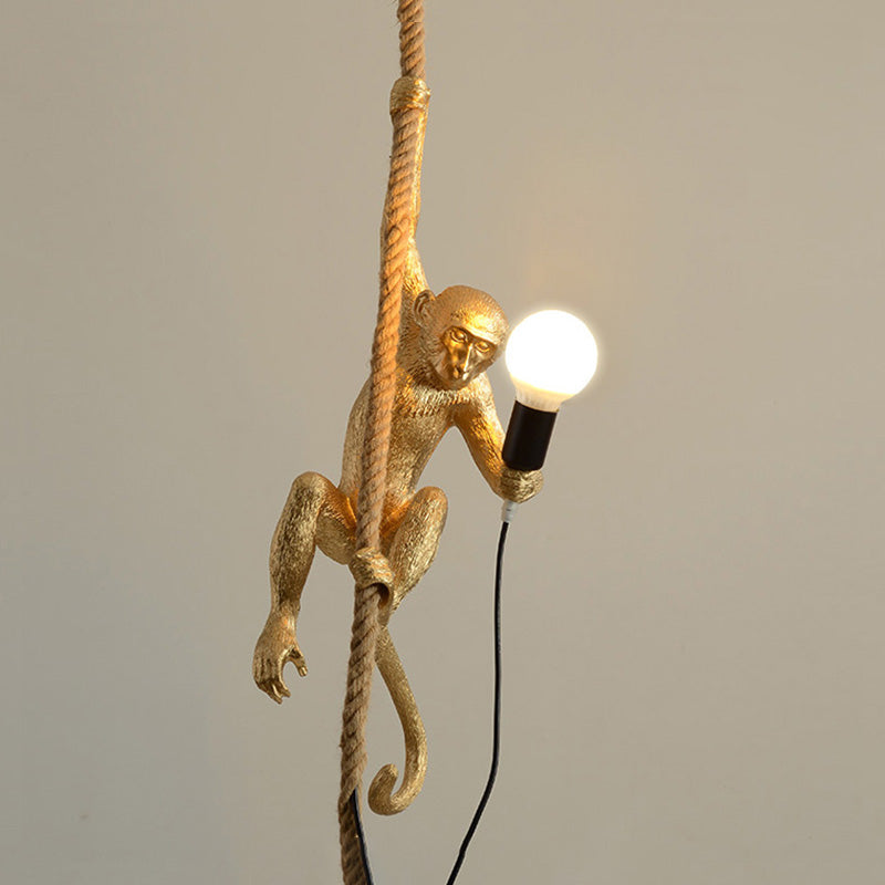 WOMO Monkey Rope Pendant Light-WM2467