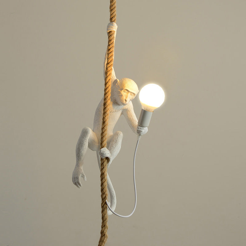 WOMO Monkey Rope Pendant Light-WM2467