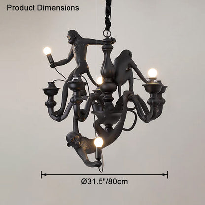 WOMO Monkey Chandelier-WM2468