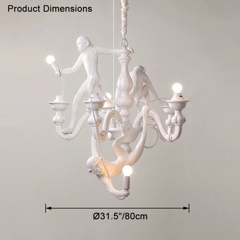 WOMO Monkey Chandelier-WM2468