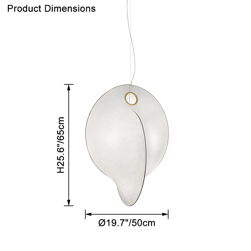 WOMO Abstract Silk Pendant Light-WM2473