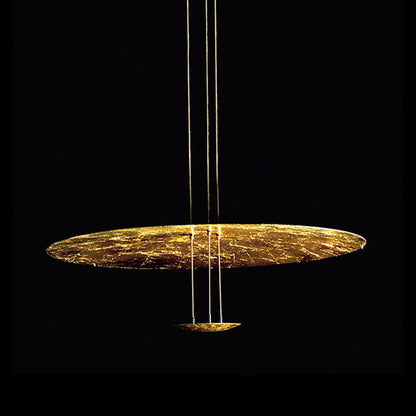 WOMO Gold Disc Pendant Light-WM2476