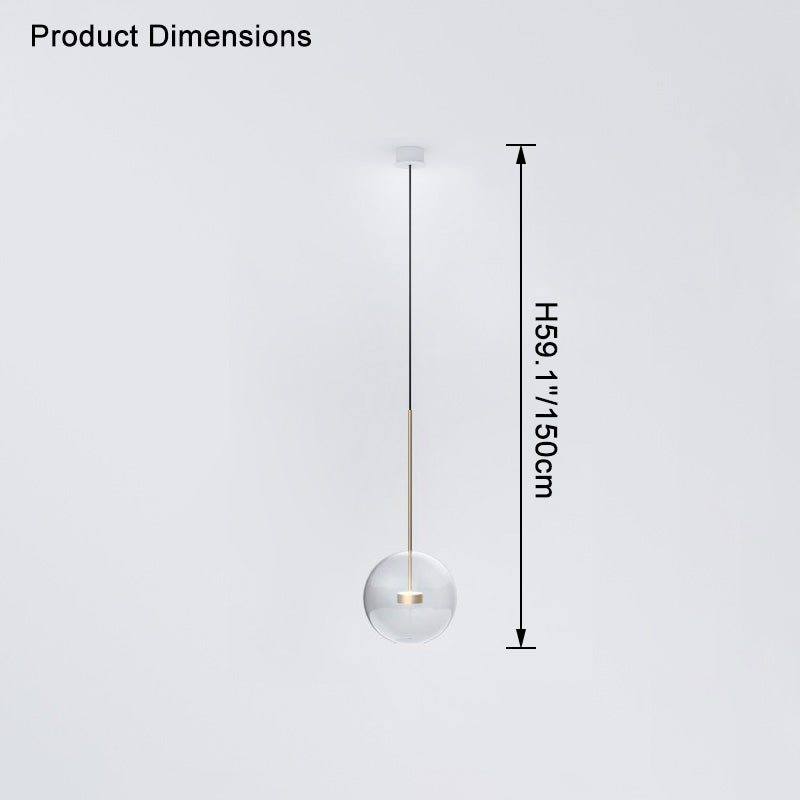 WOMO Glass Bubble Multi Pendant Light-WM2479