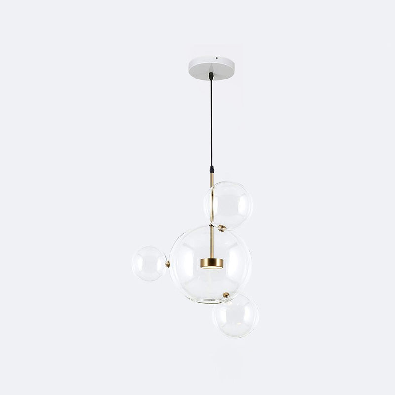 WOMO Glass Bubble Multi Pendant Light-WM2479