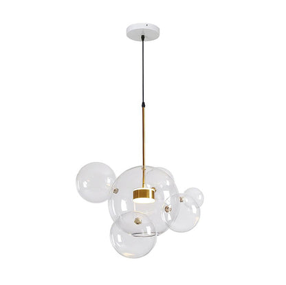 WOMO Glass Bubble Multi Pendant Light-WM2479